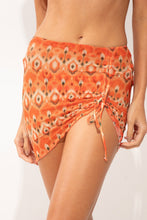 Carica l'immagine nel visualizzatore di Gallery, Gallery: Rio De Sol Gonna Da Spiaggia Maracai Mini Skirt Ruched
