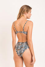 Carica l'immagine nel visualizzatore di Gallery, Model Back: Rio De Sol Reggiseno Top Ikat Twist