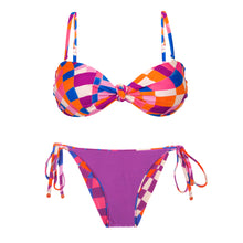Carica l'immagine nel visualizzatore di Gallery, Product Back: Rio De Sol Completo Set Funny Bandeau-Joy Lacinho