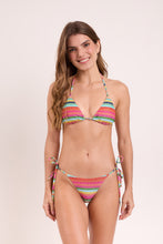 Carica l'immagine nel visualizzatore di Gallery, Model Front: Rio De Sol Slip Bottom Supercolor Cheeky-Tie