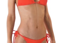 Carica e avvia il video nel visualizzatore di galleria, Video: Rio De Sol Reggiseno Top Cotele-Tomate Tri-Inv