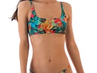 Carica e avvia il video nel visualizzatore di galleria, Video: Rio De Sol Reggiseno Top Paradise Bra-Sport