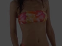 Carica e avvia il video nel visualizzatore di galleria, Video: Rio De Sol Reggiseno Top Tiedye-Purple Bandeau-Reto