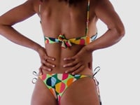 Carica e avvia il video nel visualizzatore di galleria, Video: Rio De Sol Reggiseno Top Garden-City Tri-Cos