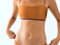 Carica e avvia il video nel visualizzatore di galleria, Video: Rio De Sol Reggiseno Top Nocciola Bandeau-Reto