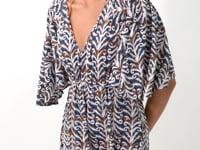 Carica e avvia il video nel visualizzatore di galleria, Video: Rio De Sol Mini Dress Ikat Mini Dress