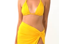 Carica e avvia il video nel visualizzatore di galleria, Video: Rio De Sol Gonna Da Spiaggia Solar Long-Skirt-Knot