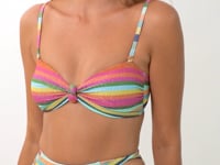Carica e avvia il video nel visualizzatore di galleria, Video: Rio De Sol Reggiseno Top Supercolor Bandeau-Joy