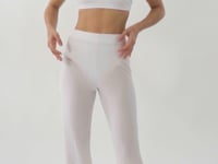 Carica e avvia il video nel visualizzatore di galleria, Video: Rio De Sol Pantaloni Da Spiaggia Memphis-White Pants Lana