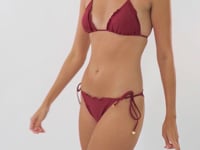 Carica e avvia il video nel visualizzatore di galleria, Video: Rio De Sol Reggiseno Top Touch-Carmim Frufru