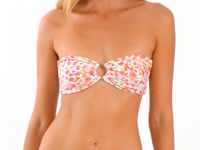 Carica e avvia il video nel visualizzatore di galleria, Video: Rio De Sol Reggiseno Top Ditsy-Sky Mavi