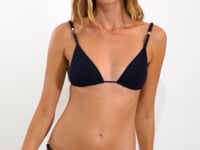 Carica e avvia il video nel visualizzatore di galleria, Video: Rio De Sol Slip Bottom Malibu-Black Essential-Noa