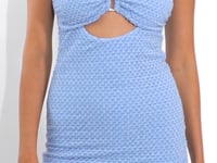 Carica e avvia il video nel visualizzatore di galleria, Video: Rio De Sol Mini Dress Drift-Cianita Sara Dress