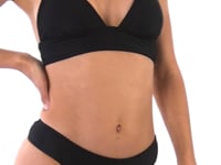 Carica e avvia il video nel visualizzatore di galleria, Video: Rio De Sol Slip Bottom Cloque Preto Tri Cos