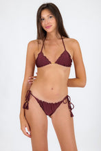 Carica l'immagine nel visualizzatore di Gallery, Model Front: Rio De Sol Slip Bottom Barolo Frufru-Fio