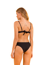 Carica l'immagine nel visualizzatore di Gallery, Model Back: Rio De Sol Slip Bottom Bora-Black Madrid-Trio