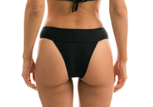 Carica l'immagine nel visualizzatore di Gallery, Image 06: Rio De Sol Slip Bottom Cloque Preto Tri Cos