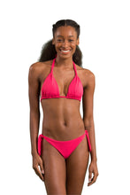 Carica l'immagine nel visualizzatore di Gallery, Model Front: Rio De Sol Slip Bottom Dots-Virtual-Pink Italy