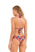 Carica l'immagine nel visualizzatore di Gallery, Model Back: Rio De Sol Slip Bottom Leaves Mel
