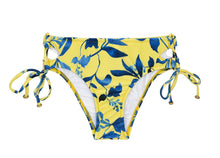 Carica l'immagine nel visualizzatore di Gallery, Product Front: Rio De Sol Slip Bottom Lemon Flower Transpassado