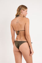 Carica l'immagine nel visualizzatore di Gallery, Model Back: Rio De Sol Slip Bottom Radiante-Black Cheeky-Tie