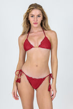 Carica l'immagine nel visualizzatore di Gallery, Model Front: Rio De Sol Slip Bottom Shimmer-Divino Frufru-Comfy