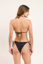 Carica l'immagine nel visualizzatore di Gallery, Model Back: Rio De Sol Slip Bottom Touch-Black Amora
