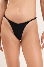 Carica l'immagine nel visualizzatore di Gallery, Gallery: Rio De Sol Slip Bottom Touch-Black Gigi