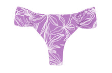 Carica l'immagine nel visualizzatore di Gallery, Product Front: Rio De Sol Slip Bottom Trail-Purple Baobi-Cheeky
