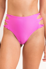 Carica l'immagine nel visualizzatore di Gallery, Gallery: Rio De Sol Slip Bottom Vita-Pink High-Waist-Spin