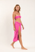 Carica l'immagine nel visualizzatore di Gallery, Image 02: Rio De Sol Gonna Da Spiaggia Fluity-Amor Long Skirt Knot