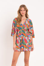 Carica l'immagine nel visualizzatore di Gallery, Model Front: Rio De Sol Mini Dress Jungle Mini Dress