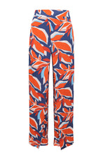 Carica l'immagine nel visualizzatore di Gallery, Product Front: Rio De Sol Pantaloni Da Spiaggia Leaves Wide Pants
