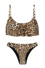 Carica l'immagine nel visualizzatore di Gallery, Product Front: Rio De Sol Completo Leopardo Babado