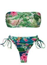 Carica l'immagine nel visualizzatore di Gallery, Product Front: Rio De Sol Completo Set Amazonia Bandeau-Reto Fio-Tie