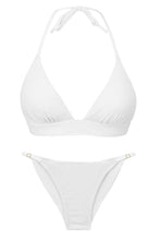 Carica l'immagine nel visualizzatore di Gallery, Product Front: Rio De Sol Completo Set Bora-White Tri-Cos Cheeky-Fixa