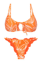 Carica l'immagine nel visualizzatore di Gallery, Product Front: Rio De Sol Completo Set Trail-Orange Tank-Tie Ipanema