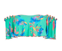 Carica l'immagine nel visualizzatore di Gallery, Product Front: Rio De Sol Reggiseno Top Acqua Flora Babado