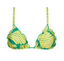 Carica l'immagine nel visualizzatore di Gallery, Product Front: Rio De Sol Reggiseno Top Banana Yellow Frufru