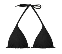 Carica l'immagine nel visualizzatore di Gallery, Product Front: Rio De Sol Reggiseno Top Bora-Black Tri-Inv