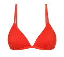Carica l'immagine nel visualizzatore di Gallery, Product Front: Rio De Sol Reggiseno Top Cotele-Tomate Tri-Fixo