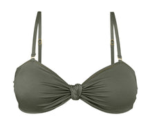 Carica l'immagine nel visualizzatore di Gallery, Product Front: Rio De Sol Reggiseno Top Croco Bandeau-Joy
