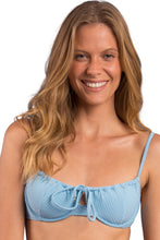 Carica l'immagine nel visualizzatore di Gallery, Gallery: Rio De Sol Reggiseno Top Dots-Sky Balconet-Tie