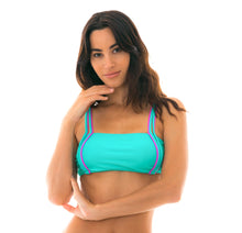 Carica l'immagine nel visualizzatore di Gallery, Gallery: Rio De Sol Reggiseno Top Duo Pink Blue
