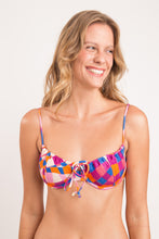 Carica l'immagine nel visualizzatore di Gallery, Gallery: Rio De Sol Reggiseno Top Funny Balconet-Tie