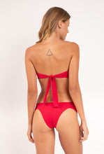 Carica l'immagine nel visualizzatore di Gallery, Model Back: Rio De Sol Reggiseno Top Malibu-Malagueta Mavi