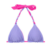 Carica l'immagine nel visualizzatore di Gallery, Product Back: Rio De Sol Reggiseno Top Malibu-Rosa Tri-Rev