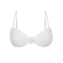 Carica l'immagine nel visualizzatore di Gallery, Product Front: Rio De Sol Reggiseno Top Memphis-White Bandeau-Joy