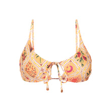 Carica l'immagine nel visualizzatore di Gallery, Product Front: Rio De Sol Reggiseno Top Mosaico Tank-Tie