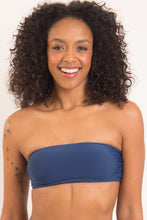 Carica l'immagine nel visualizzatore di Gallery, Gallery: Rio De Sol Reggiseno Top Navy Bandeau-Reto